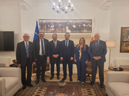 IOI European Board members with the President of the Republic of Cyprus, Mr. Nikos Christodoulides