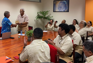 2nd Vice President Boshier bids farwell to Tonga Ombudsman ‘Aisea Taumoepeau