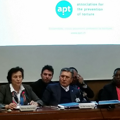Side event organized by APT focused on NHRIs with an NPM mandate