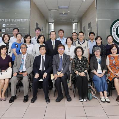 Committee on Social Welfare and Environment Hygiene Affairs members take a group photo at the CDC