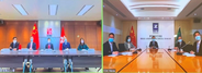 CCAC and ICAC Commissioners videoconference