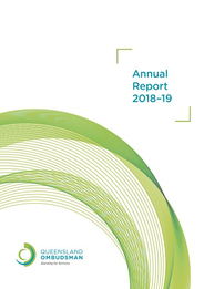 The Queensland Ombudsman of Australia has recently releases its annual report of 2018-19