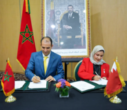 Ceremony of the signature of the MoU