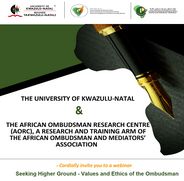 Webinar on values and ethics of the Ombudsman