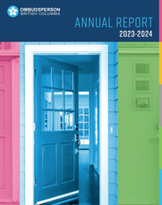 The Annual Report of the BC Ombudsperson is now available