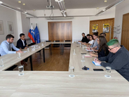 The Human Rights Ombudsman with LGBTIQ+ representatives