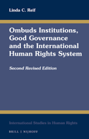 Second revised edition of Prof. Linda C. Reif's book on ombuds institutions published