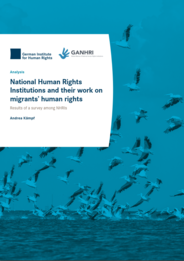 A new report highlights the NHRI´s work on human rights of migrants