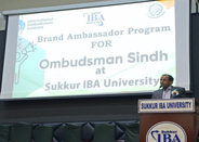 Provincial Ombudsman Sindh at the Sukkur IBA University