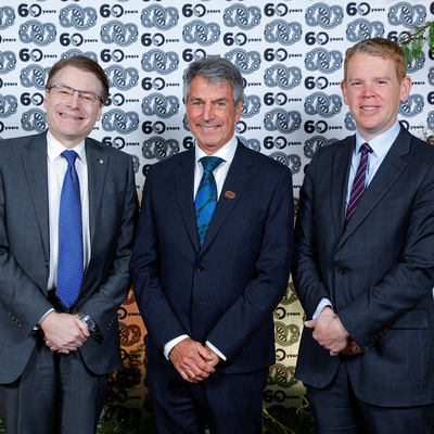From left: IOI President and Western Australian Ombudsman Chris Field, Chief Ombudsman for New Zealand and IOI Second Vice-President Peter Boshier and New Zealand Minister for the Public Service Hon Chris Hipkins