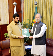 Hon'ble Provincial Ombudsman Khyber Pakhtunkhwa presents the Annual Report 2022