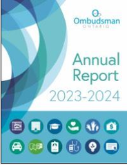 Ontario Ombudsman Annual report 2023-2024 out now