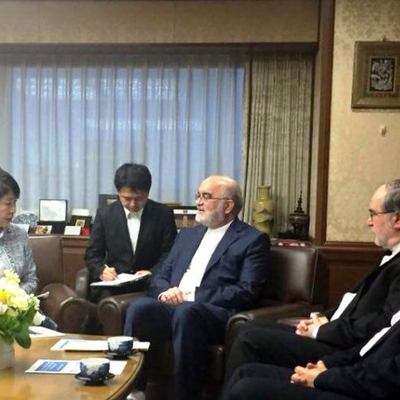 Justice Naser Seraj meets colleagues from AEB Japan