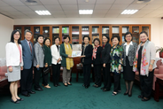 The South Korean Gender Equality and Family Committee delegation visiting the Control Yuan