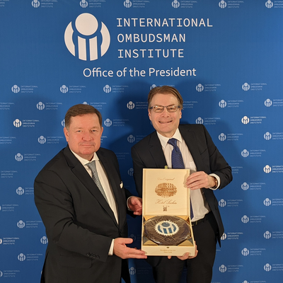 Sweet surprise from the IOI Secretariat in Vienna