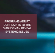 Systemic issues were uncovered within the Alberta Adult Health Benefit program