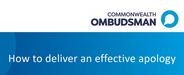 Factsheet on how to deliver effective apologies