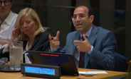 Mediator Mohamed Benalilou during the High Level Panel
