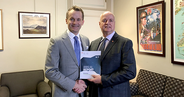 Minister of Veterans Affairs Seamus O'Regan & Veterans Ombudsman Guy Parent