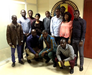 Délégation représentant les Diplômés sans Emploi du Sénégal