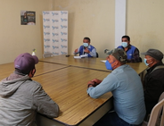Reunión con representantes del Comité Campesino del Altiplano (CCA)