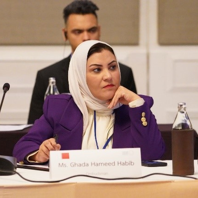 Ombudswoman of the Kingdom of Bahrain, Ghada Hameed Habib.
