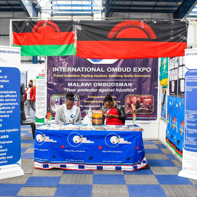 Exhibition stall of the Office of the Ombudsman