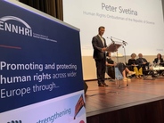 Peter Svetina at ENNHRI Anniversary Conference