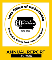 Iowa Office of Ombudsman 2020 Annual Report