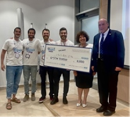 "Ctrl + Alt + Elite" - a team of computer science students from Bar Ilan University - took the first place